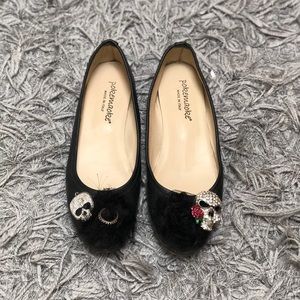 Pokemaoke skull ballet flats